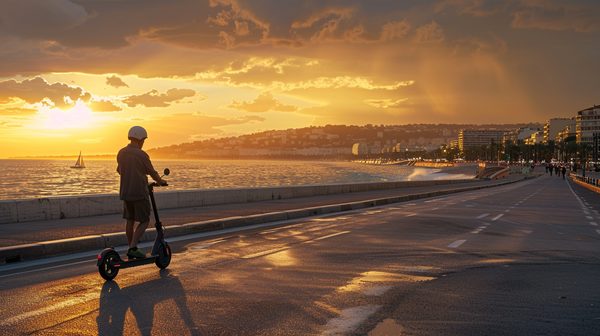 Louez votre trottinette électrique à Nice